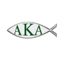 Alpha Kappa Alpha Fish Lapel Pin