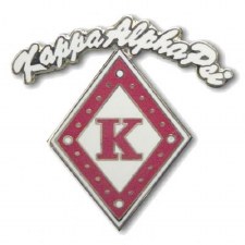 Kappa Alpha Psi Rocker Diamond K Lapel Pin