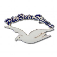 Phi Beta Sigma Rocker Dove Lapel Pin