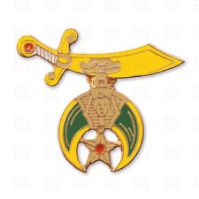 Shriner Color Crest Lapel