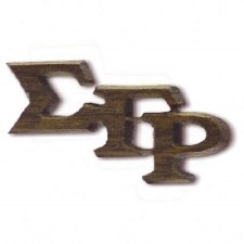 Sigma Gamma Rho Small Wooden Lapel Pin