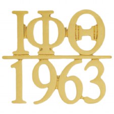 Iota Phi Theta Gold Chapter Bar Lapel pin