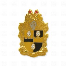 Alpha Phi Alpha Studded Crest Lapel Pin