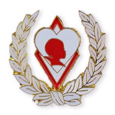 Fraternity Sweetheart Lapel