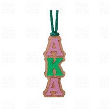 Alpha Kappa Alpha Mirror Letter Tiki