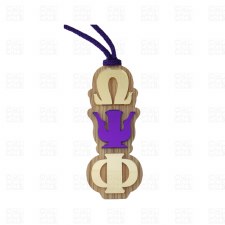 Omega Psi Phi Mirror Letter Tiki