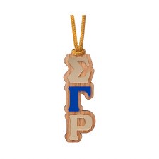 Sigma Gamma Rho Mirror Letter Tiki