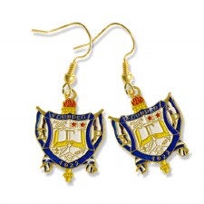 Sigma Gamma Rho Shield Earrings