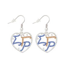 Sigma Gamma Rho Filigree Earrings