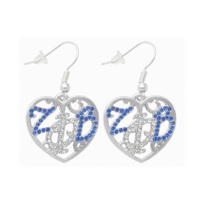 Zeta Phi Beta Filigree Earrings