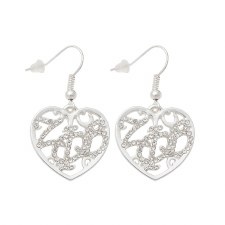 Zeta Phi Beta Filigree Earrings