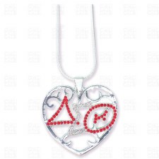 Delta Sigma Theta Filigree Necklace