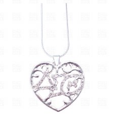 Delta Sigma Theta Filigree Necklace