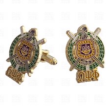 Omega Psi Phi Crest Cuff Links