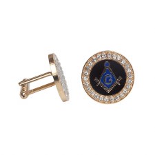 Mason Rhinestone Cuff Links