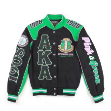 Alpha Kappa Alpha Founding Year Racer Jacket