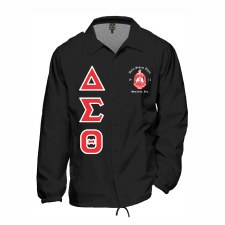 Delta Sigma Theta Lined Nylon Jacket