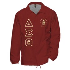 Delta Sigma Theta Lined Nylon Jacket