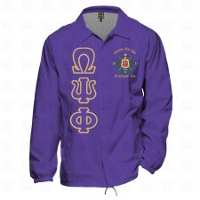 Omega Psi Phi Lined Nylon Jacket