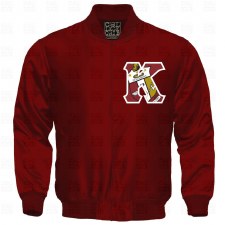 Kappa Alpha Psi Crest Letter Satin Baseball Jacket