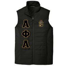 Alpha Phi Alpha Puff Vest