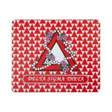 Delta Sigma Theta Greek Violet Mousepad