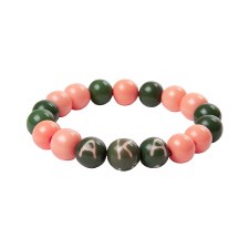 Alpha Kappa Alpha Wooden Beads Bracelet