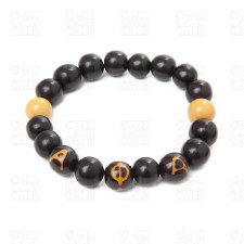 Alpha Phi Alpha Wooden Beads Bracelet