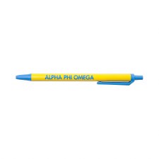 Alpha Phi Omega Click Ink Pen