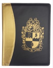 Alpha Phi Alpha Two Tone Pad Holder