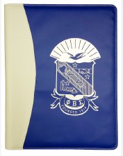 Phi Beta Sigma Two Tone Pad Holder