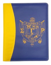 Sigma Gamma Rho Two Tone Pad Holder