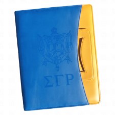 Sigma Gamma Rho Crest & Letters Pad Portfolio
