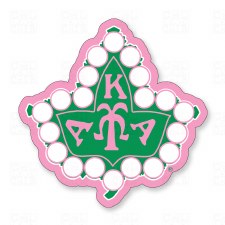 Alpha Kappa Alpha Vinyl Symbol Sticker