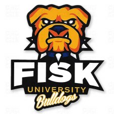 Fisk Unversity Bulldogs 3" Vinyl Sticker