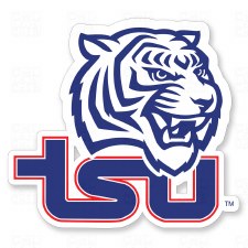 Tennessee State University Vinyl Mascot Sticker