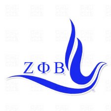 Zeta Phi Beta Dove 3" Vinyl Sticker