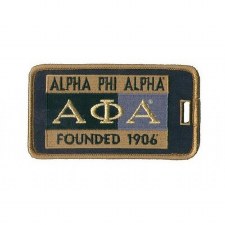 Alpha Phi Alpha Founded Luggage Tag