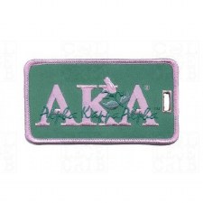 Alpha Kappa Alpha Signature Luggage Tag