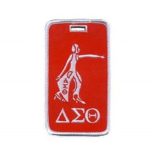 Delta Sigma Theta Embroidered Fortitude Lady Luggage Tag