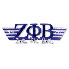 Zeta Phi Beta Greek Wings Patch