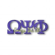 Omega Psi Phi Signature Patch