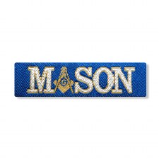 Mason Woven Label Patch