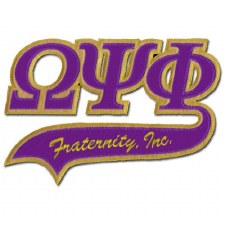 Omega Psi Phi Tail Patch