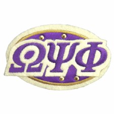 Rhinestones Felt Emblem