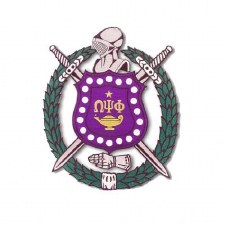 Omega Psi Phi Crest Patch