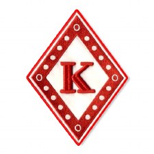 Kappa Alpha Psi Diamond K Patch