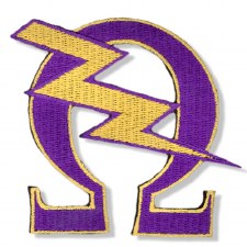 Omega Psi Phi Bolt Patch