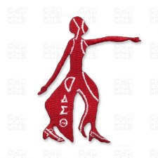 Delta Sigma Theta Fortitude Lady Emblem