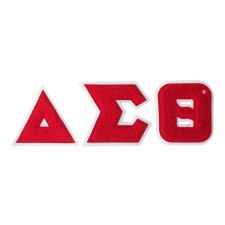 Delta Sigma Theta Chenille Letter Set